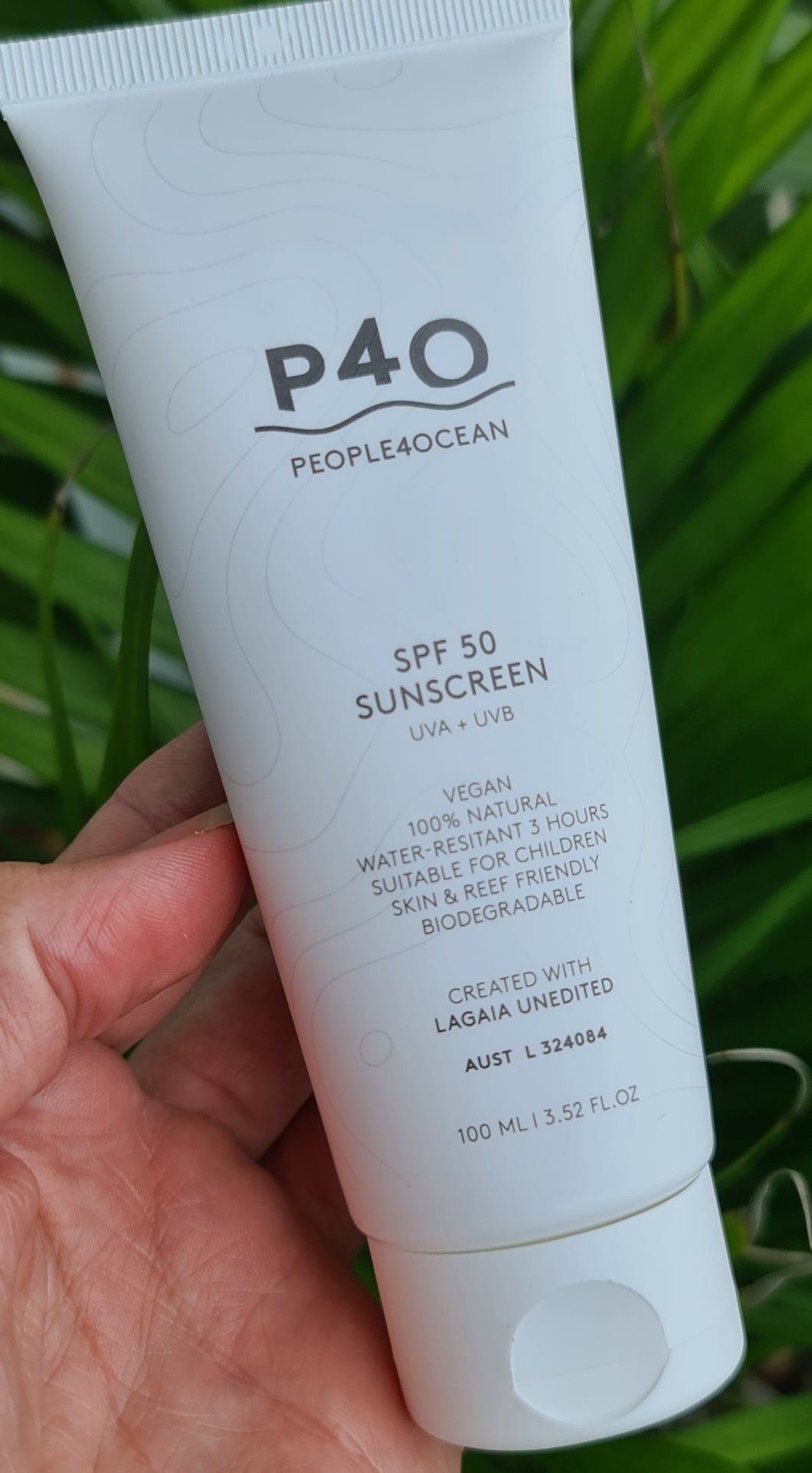 P4O SPF50 | Sunscreen Vegan | (100mL)